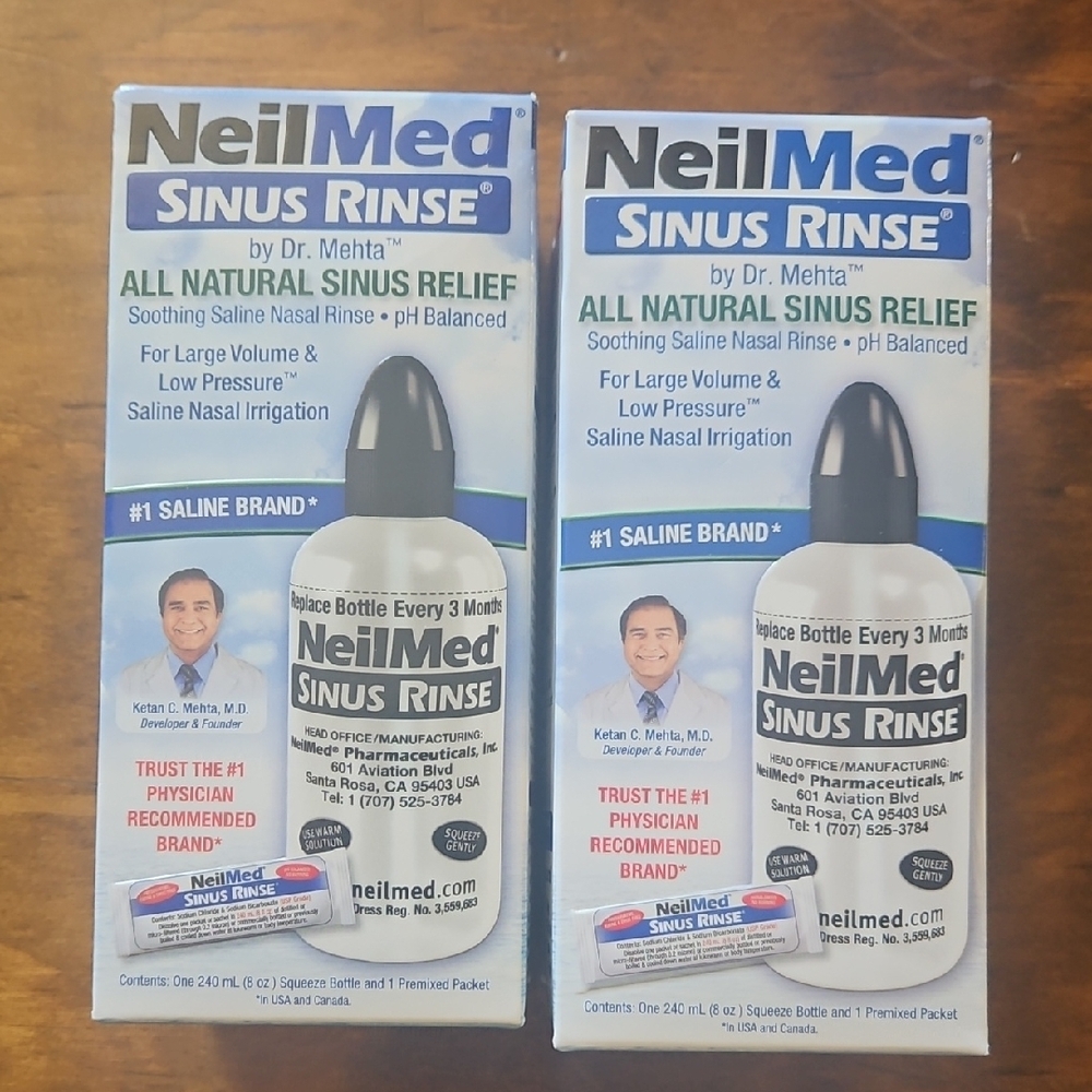 Sinus Rinse- 2 Pack